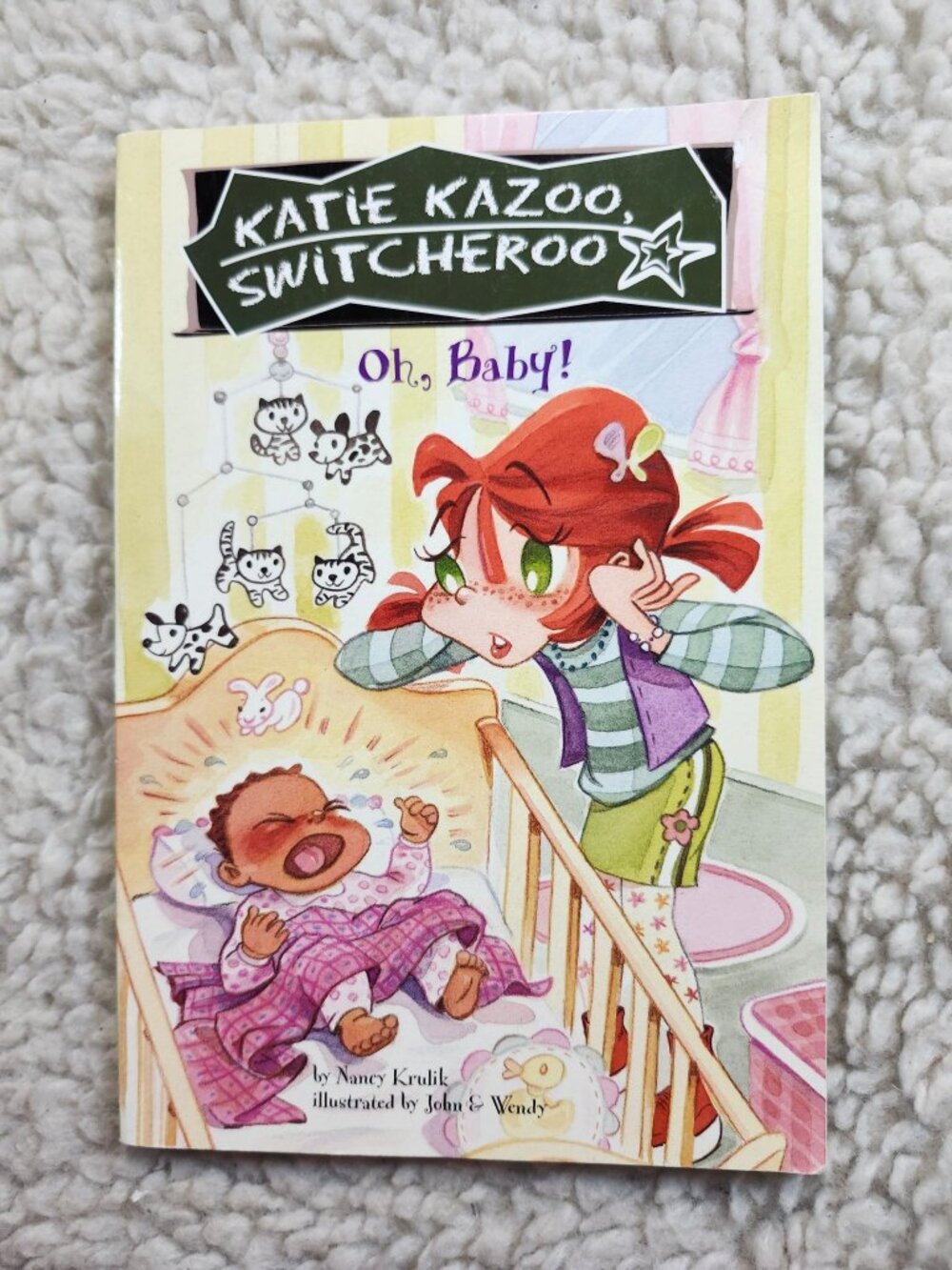 Katie Kazoo Switcheroo Oh Baby Nancy Krulik Chapter Book Grosset Dunlap Used
